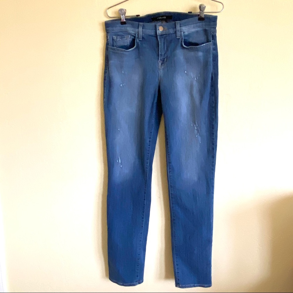 J Brand Jude Mesmerized Mid Rise Skinny Jeans 29